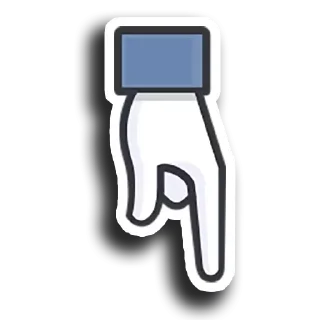 👇 emoji Facebook Likes @stickersb2b Telegram sticker 9 of 13
