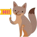 Sticker from Facebook Foxer