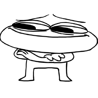 Sticker from Pelo stickerpack
