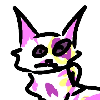 🤨 emoji 🌚🌚🌚 Telegram sticker 9 of 9