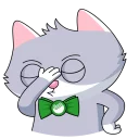 🤦‍♀️ emoji Сберкот и Куся :: @stickroom Telegram sticker 24 of 52