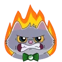 🔥 emoji СберКот и Куся @TgSticker Telegram sticker 14 of 50