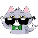 😎 emoji СберКот и Куся @TgSticker Telegram sticker 22 of 50