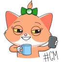 Sticker from Сберкот и Куся :: @stickroom