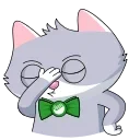 🤦‍♂️ emoji Сберкот и Куся :: @stickroom Telegram sticker 14 of 44