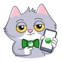 📱 emoji СберКот и Куся @TgSticker Telegram sticker 24 of 50