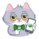 Sticker from Сберкот и Куся :: @stickroom