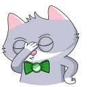🤦‍♀ emoji СберКот и Куся @TgSticker Telegram sticker 23 of 50