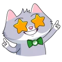 ⭐️ emoji Сберкот и Куся :: @stickroom Telegram sticker 18 of 52