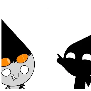 😊 emoji Black hit meme Telegram sticker 14 of 37
