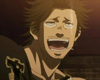 Sticker from Black Clover
