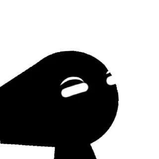 😒 emoji Black hit meme Telegram sticker 22 of 37