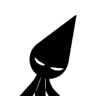 😑 emoji Black hit meme Telegram sticker 8 of 37