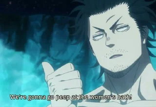 Sticker from Black Clover
