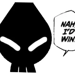 🙂 emoji Black hit meme Telegram sticker 18 of 37