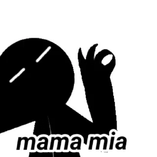 ☺ emoji Black hit meme Telegram sticker 20 of 37