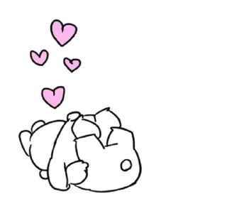 ⭐ emoji ૮꒰ ｡っ -｡꒱ఎ   ⃝@mewsticks ⊹  ◜ ♡  𝅭 Telegram sticker 4 of 24