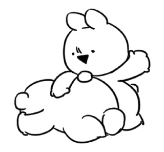 ⭐ emoji ૮꒰ ｡っ -｡꒱ఎ   ⃝@mewsticks ⊹  ◜ ♡  𝅭 Telegram sticker 6 of 24