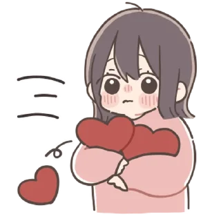 💞 emoji ૮꒰ ｡っ -｡꒱ఎ   ⃝@mewsticks ⊹  ◜ ♡  𝅭 Telegram sticker 10 of 32