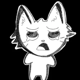 Sticker from Cat mem