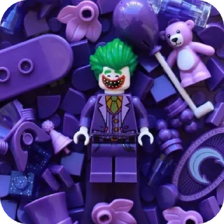 💜 emoji Lego Vibe • @Earth928B Telegram sticker 5 of 50