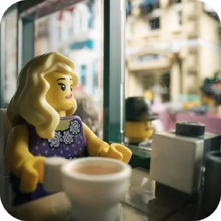 ☕ emoji Lego Vibe • @Earth928B Telegram sticker 22 of 50