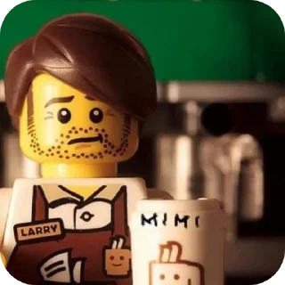 😋 emoji Lego Vibe • @Earth928B Telegram sticker 23 of 50