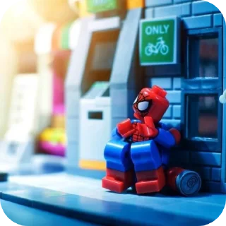 🙃 emoji Lego Vibe • @Earth928B Telegram sticker 20 of 50