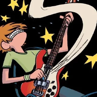 Sticker from ꒰🎸꒱ scott pilgrim ✯ ;; @suuukiw