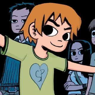 Sticker from ꒰🎸꒱ scott pilgrim ✯ ;; @suuukiw