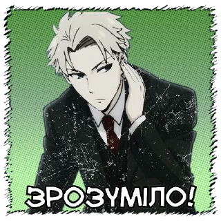 🫡 emoji Сім'я шпигунів|@stickersempaiua Telegram sticker 18 of 20