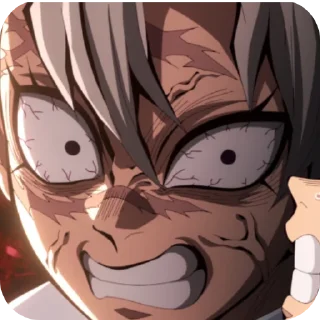 👄 emoji Клинок рассекающий демонов 2 Telegram sticker 3 of 120