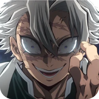 👍 emoji Клинок рассекающий демонов 2 Telegram sticker 15 of 120