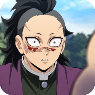 👄 emoji Клинок рассекающий демонов 2 Telegram sticker 16 of 120