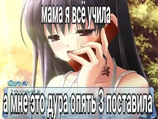 Sticker from няшки правят миром!