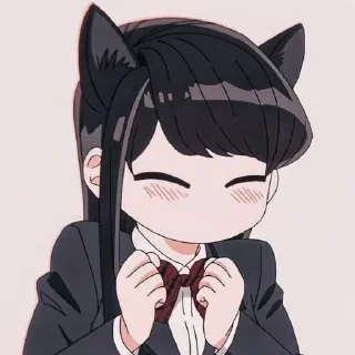 Sticker from 🎀Komi•Shouko🎀by @AnimeStickerrrs