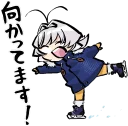 😤 emoji Komi-san wa, Komyushou desu :: @line_stickers Telegram sticker 7 of 40
