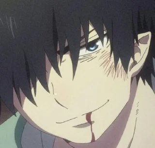 🩸 emoji Okumura Rin★ Telegram sticker 11 of 120