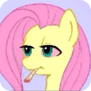 👄 emoji смешни MLP поняшки Telegram sticker 7 of 78