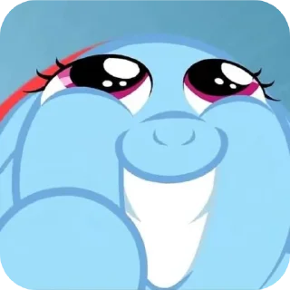 🐦 emoji смешни MLP поняшки Telegram sticker 11 of 78