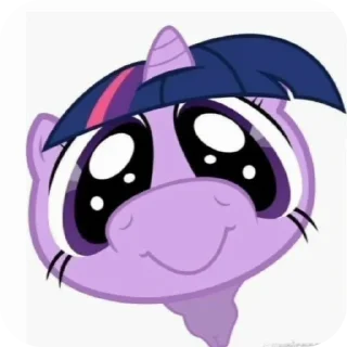 🙂 emoji смешни MLP поняшки Telegram sticker 23 of 78