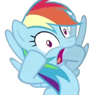 🎩 emoji смешни MLP поняшки Telegram sticker 17 of 78