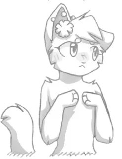 Sticker from ಥ‿ಥ