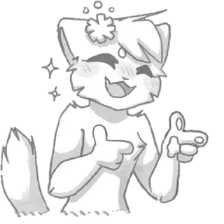 Sticker from ಥ‿ಥ