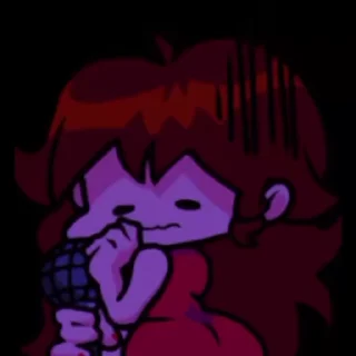 😞 emoji GF | fnf | @FnFstikers Telegram sticker 11 of 18