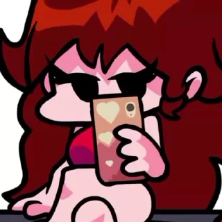 😈 emoji GF | fnf | @FnFstikers Telegram sticker 12 of 18