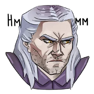 Sticker from Witcher