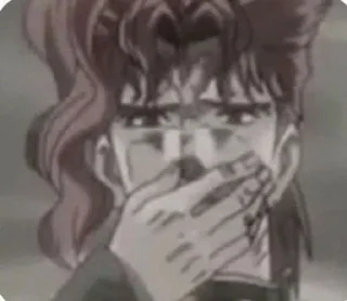 Sticker from Kakyoin Noriaki