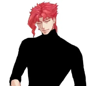 Sticker from Kakyoin Noriaki