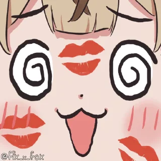 💋 emoji Топ впн @maksconektbot @emoji2d Telegram sticker 22 of 120